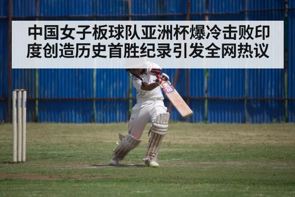 cricket match action